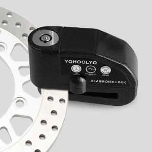 Alarm Disc Lock Motorcycle Disc Brake Lock Anti-Theft Waterproof