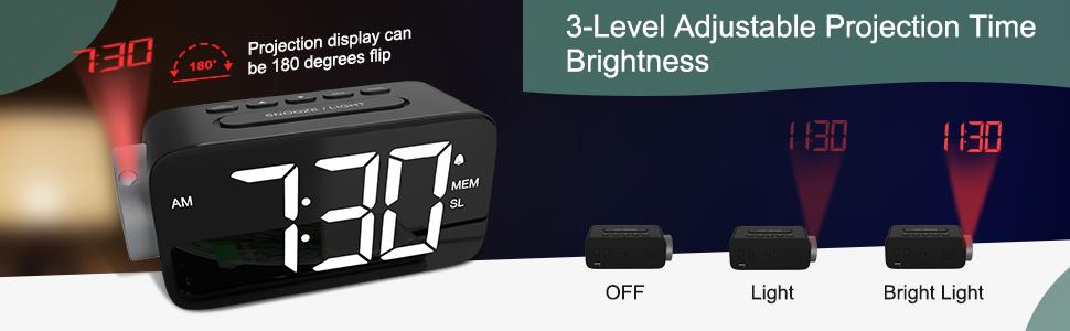 desk clock student clock