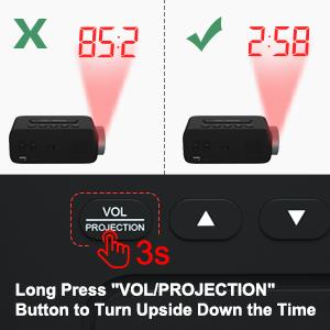 projection clock
